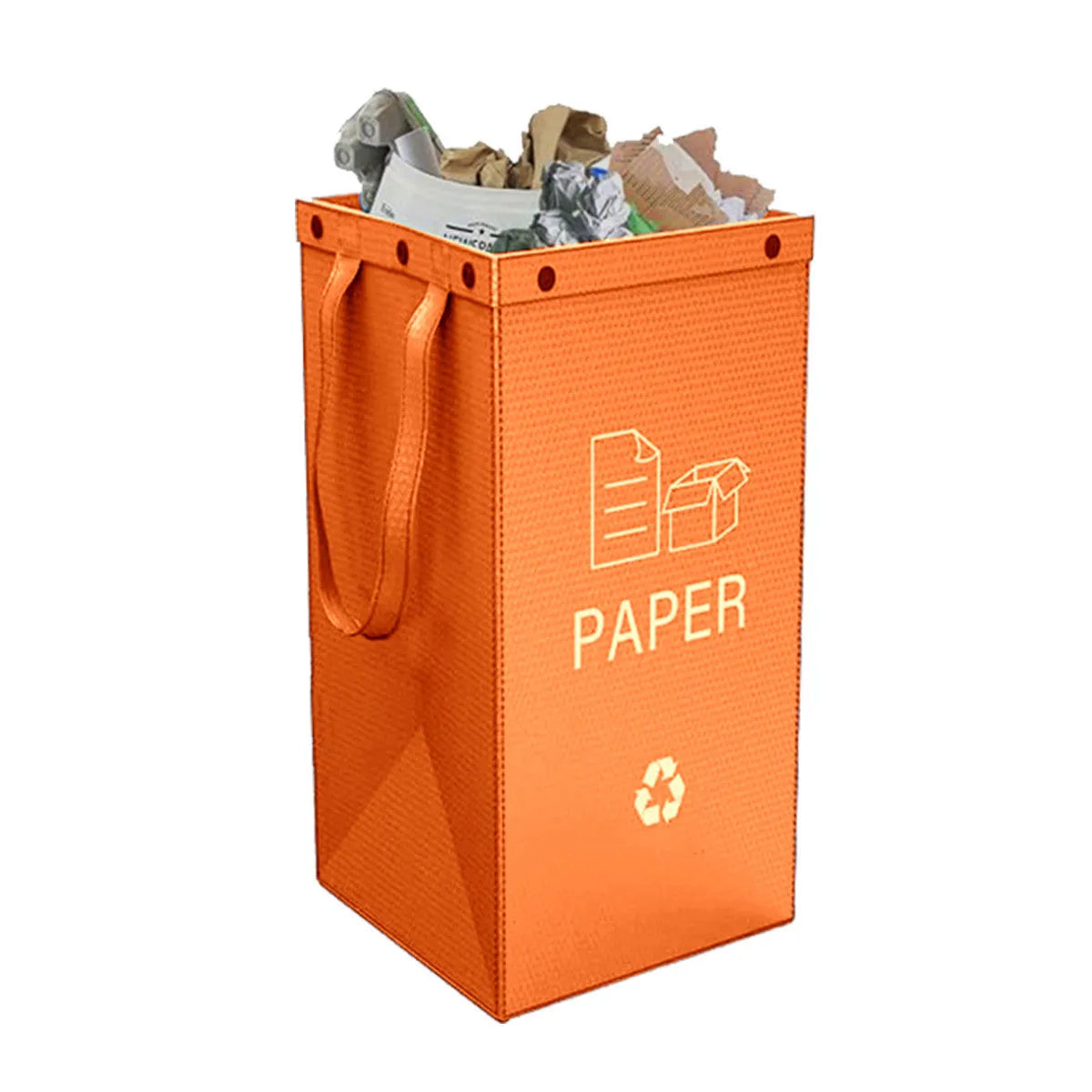 40L waterproof garbage classification bin in PP material with 30x50x30cm dimensions available in multiple colours
