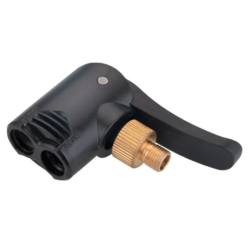 Two-in-one vehicle air conversion inflatable chuck connector with 16cm clarinet tube