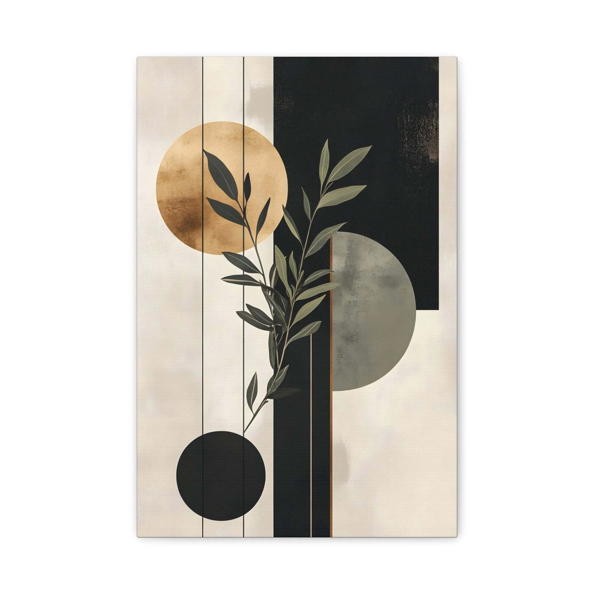 Modern simplicity canvas painting core 30x45cm with white edge for bedroom wall