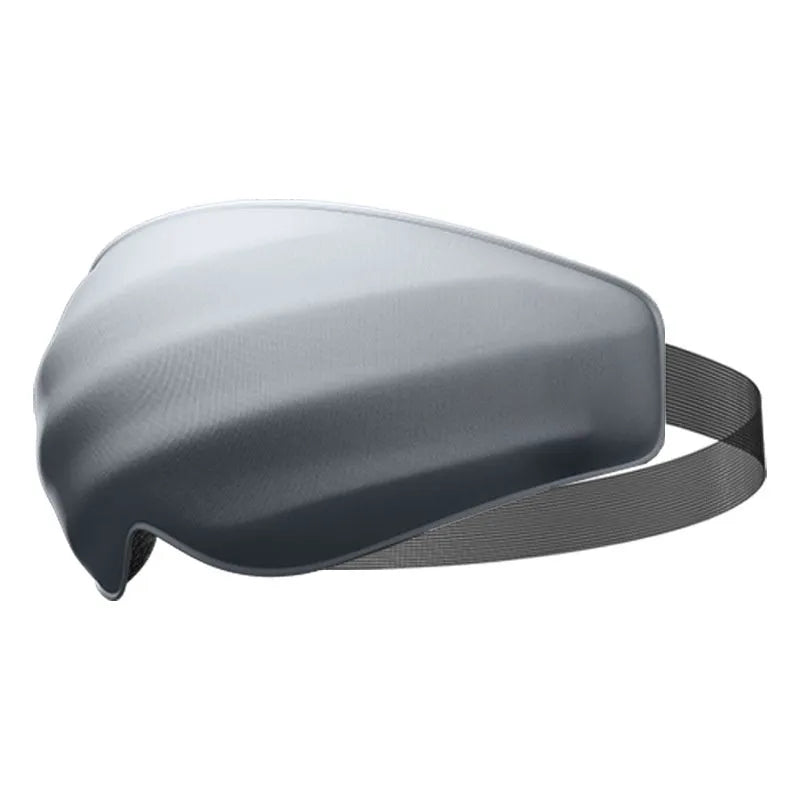3D three-dimensional shading eye mask in black, made from nylon polyurethane, for sleep or eye fatigue relief