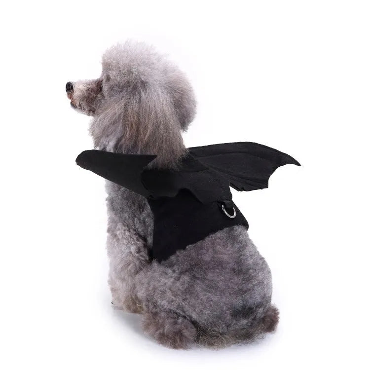 Halloween Christmas dog polyester transformation bodysuit costume in eight colours sizes S M L