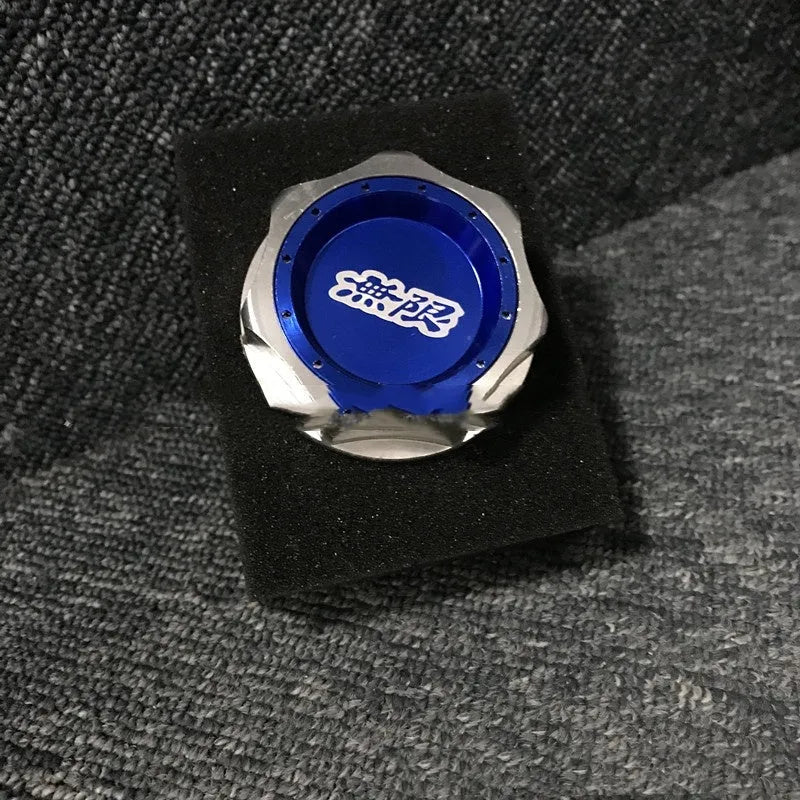 Aluminum alloy oil filter cap for Honda models in six colour options