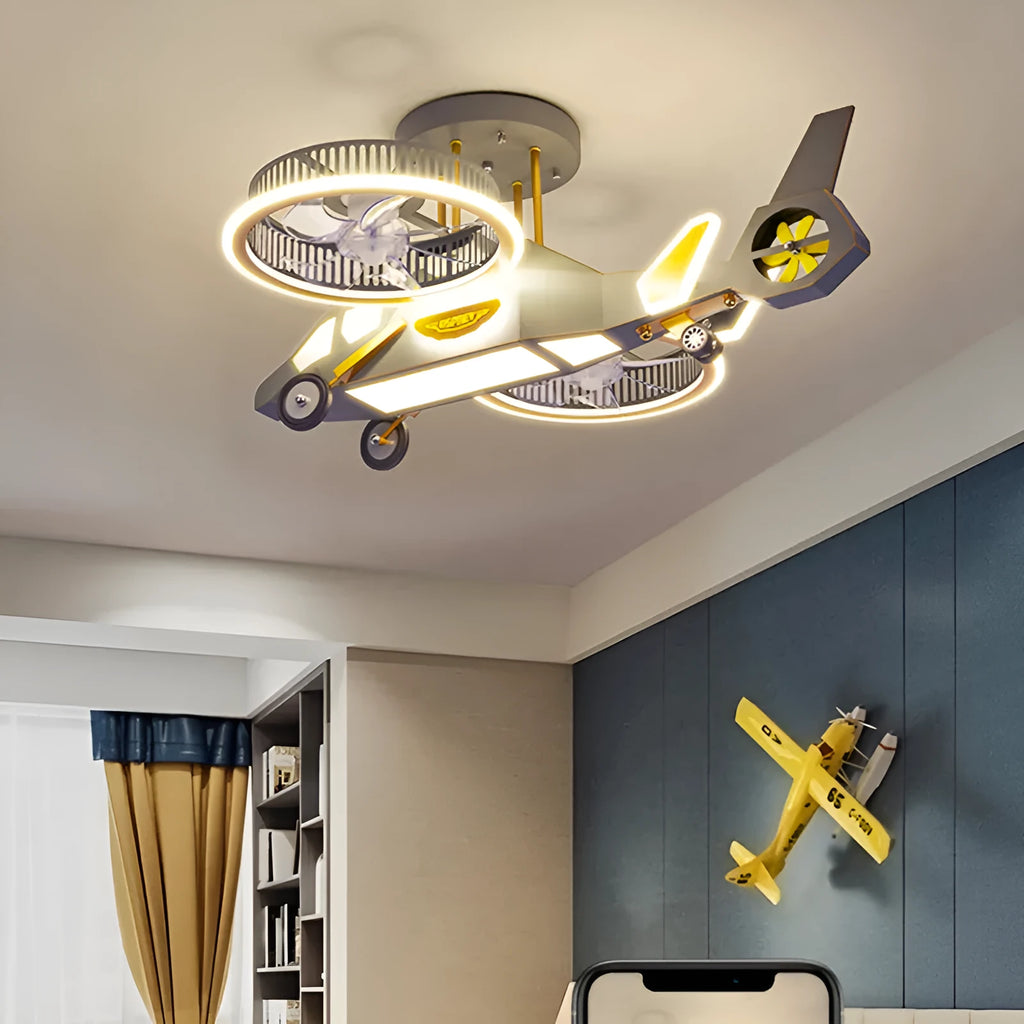 Simple modern aluminium boy bedroom ceiling lamp with avatar scorpion light source and stepless dimming control