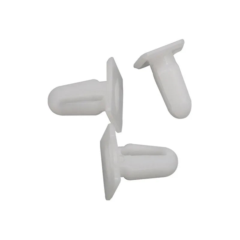 PA66 plastic automotive clips in D318 colour for interior trim fastening