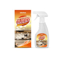 237ml bottle of heavy oil cleaner liquid for degreasing kitchen surfaces.