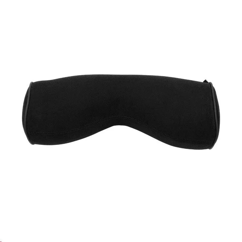 Car headrest, seat cushion, neck pillow and lumbar support accessories in minimalist design