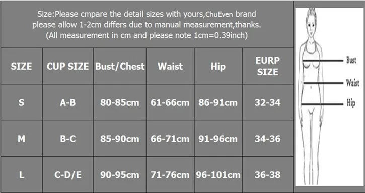 Red printed women's split swimsuit bikini for swimming and casual surfing