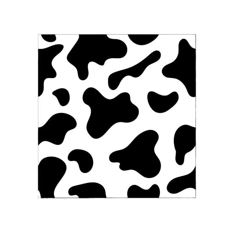 Cartoon animal print nylon cosmetic bag showing Blue Puppy design in three size options