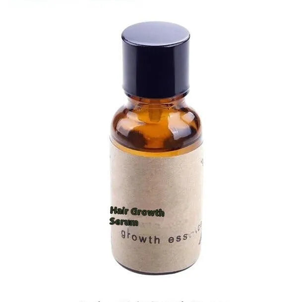 Hair growth liquid 20ml bottle for thicker hair restoration and loss prevention