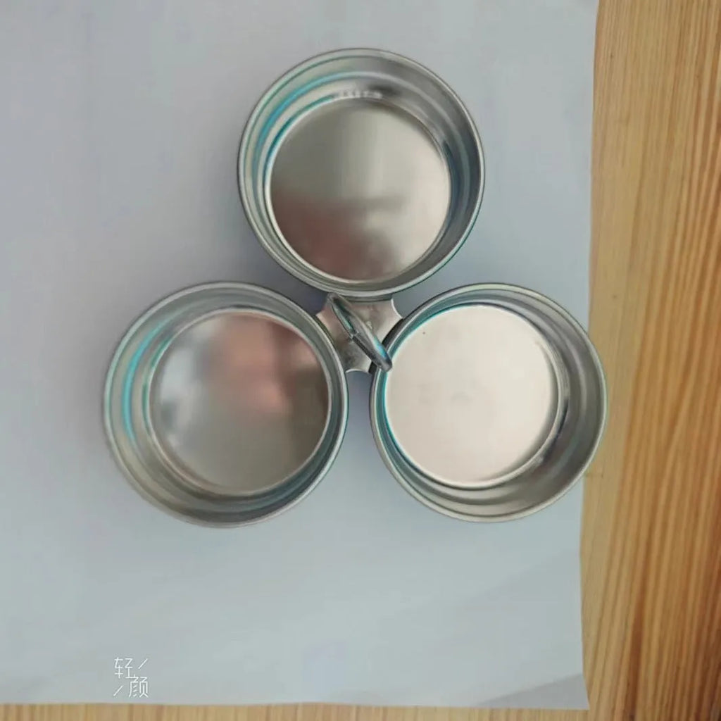 Mini heart-shaped egg steamer made from stainless steel for boiling and stewing eggs