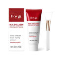 Collagen peel-off mask 50g jar with applicator brush for facial skincare