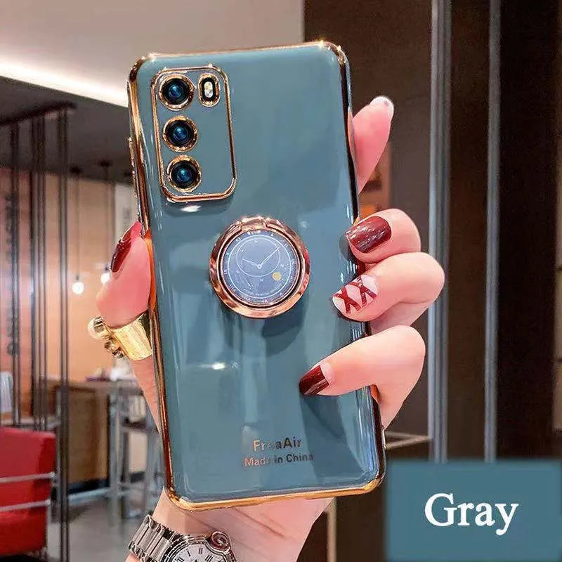 Silicone TPU mobile phone case for Samsung Galaxy, shockproof protective cover, colour options shown
