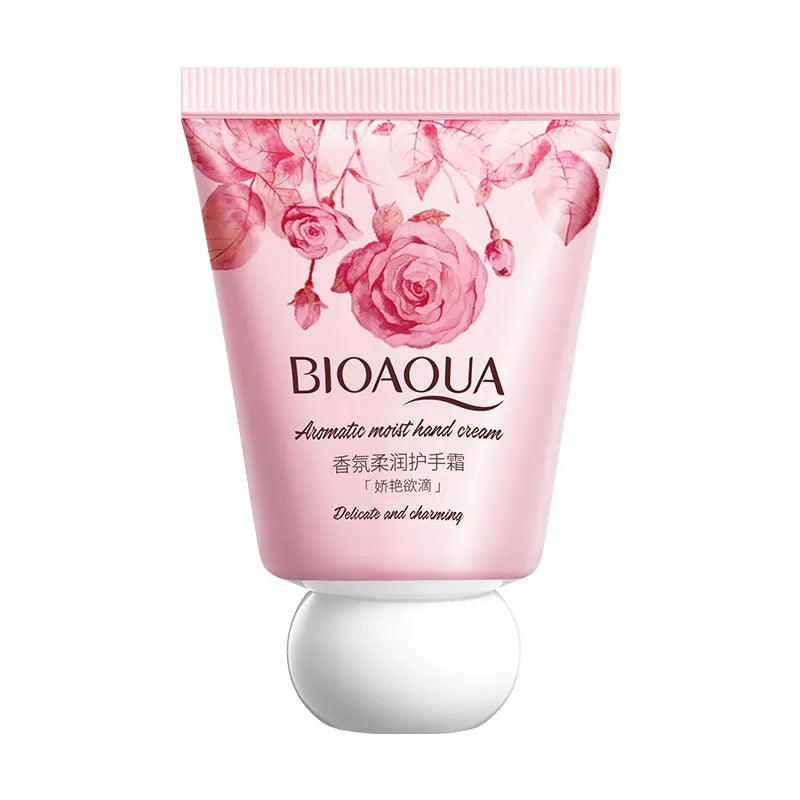 30g fragrance moisturising hand cream tube with three scent options: Dark Fragrant Sleeves, Delicate, and Pine and Cypress