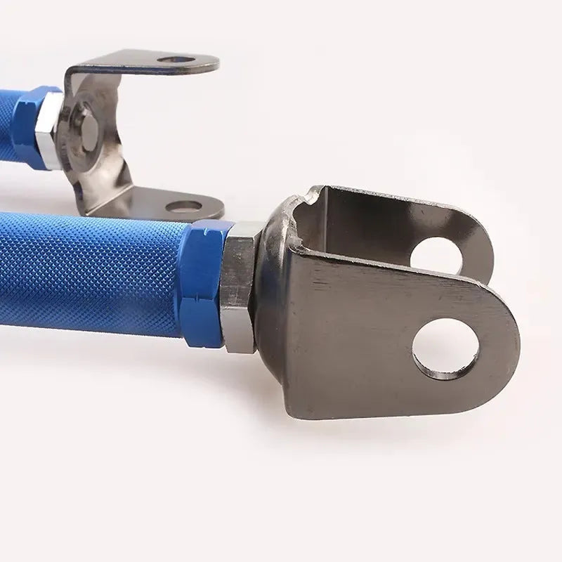 Honda Civic EP3 ES rear wheel recliner pull rod kit in aluminium alloy, blue and red options