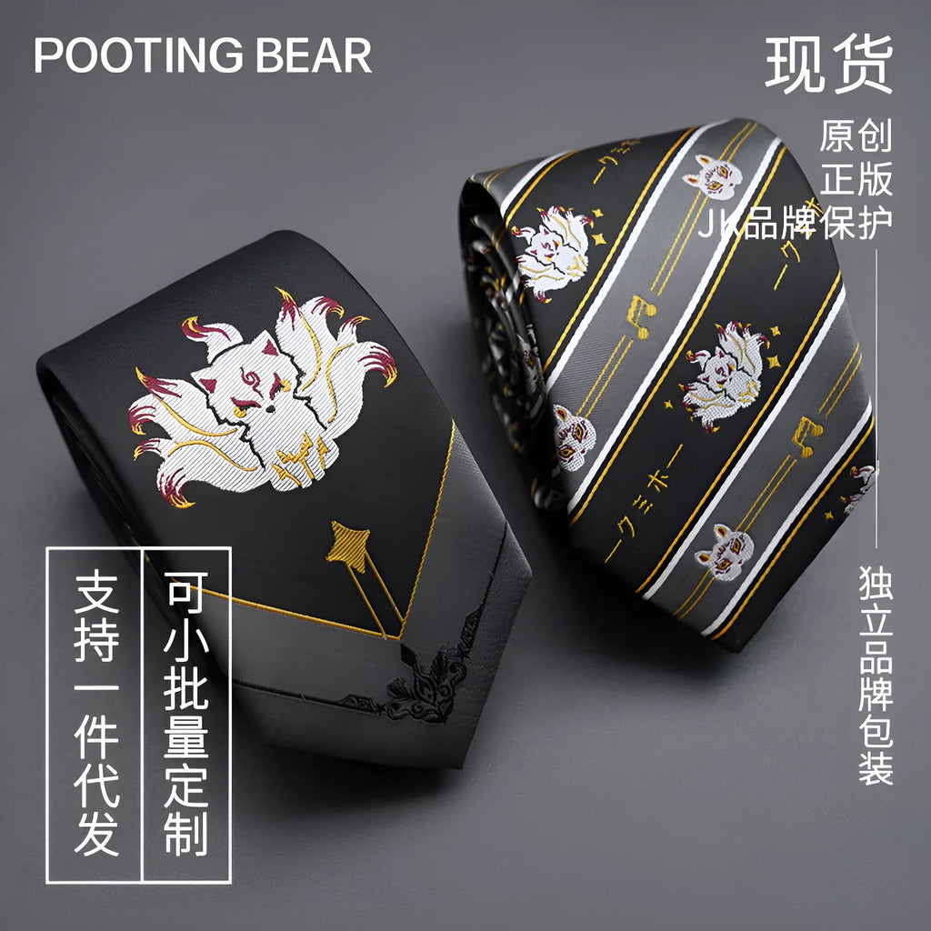 Pre-tied polyester butterfly bow tie for men and women unisex arrow style accessory