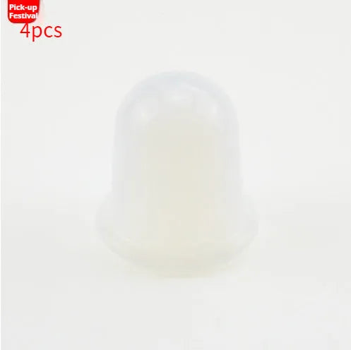 Transparent silicone cupping cup 55mm for vacuum suction meridian therapy