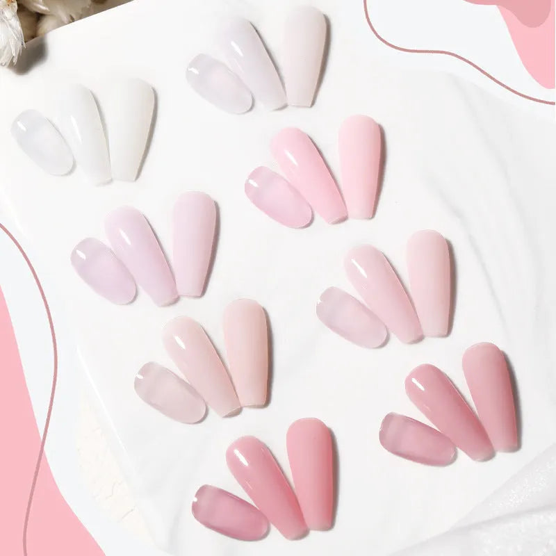 Nail colour powder transparent phototherapy plastic gel in 15g pot with nude and cold colour options for shaping and reinforcement