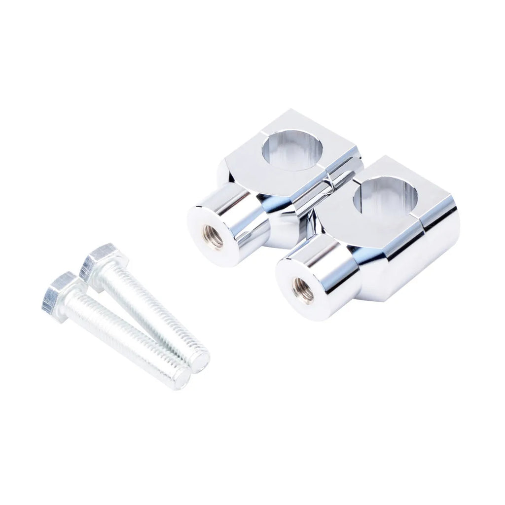 Black aluminium alloy 25mm universal handlebar riser kit for Harley Davidson motorcycle
