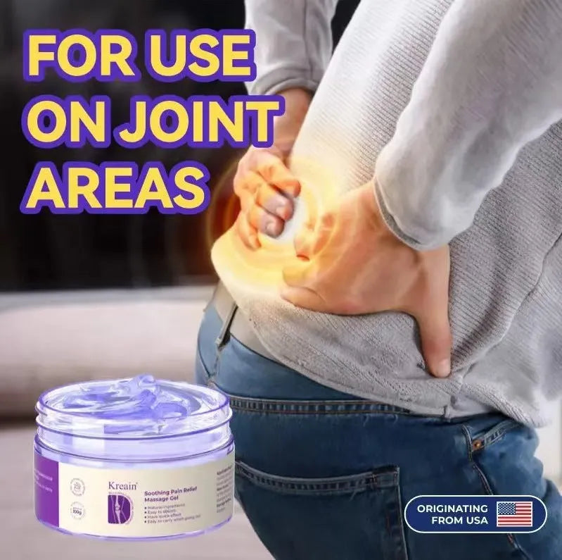 100g Joint Pain Care Gel container for topical muscular discomfort application