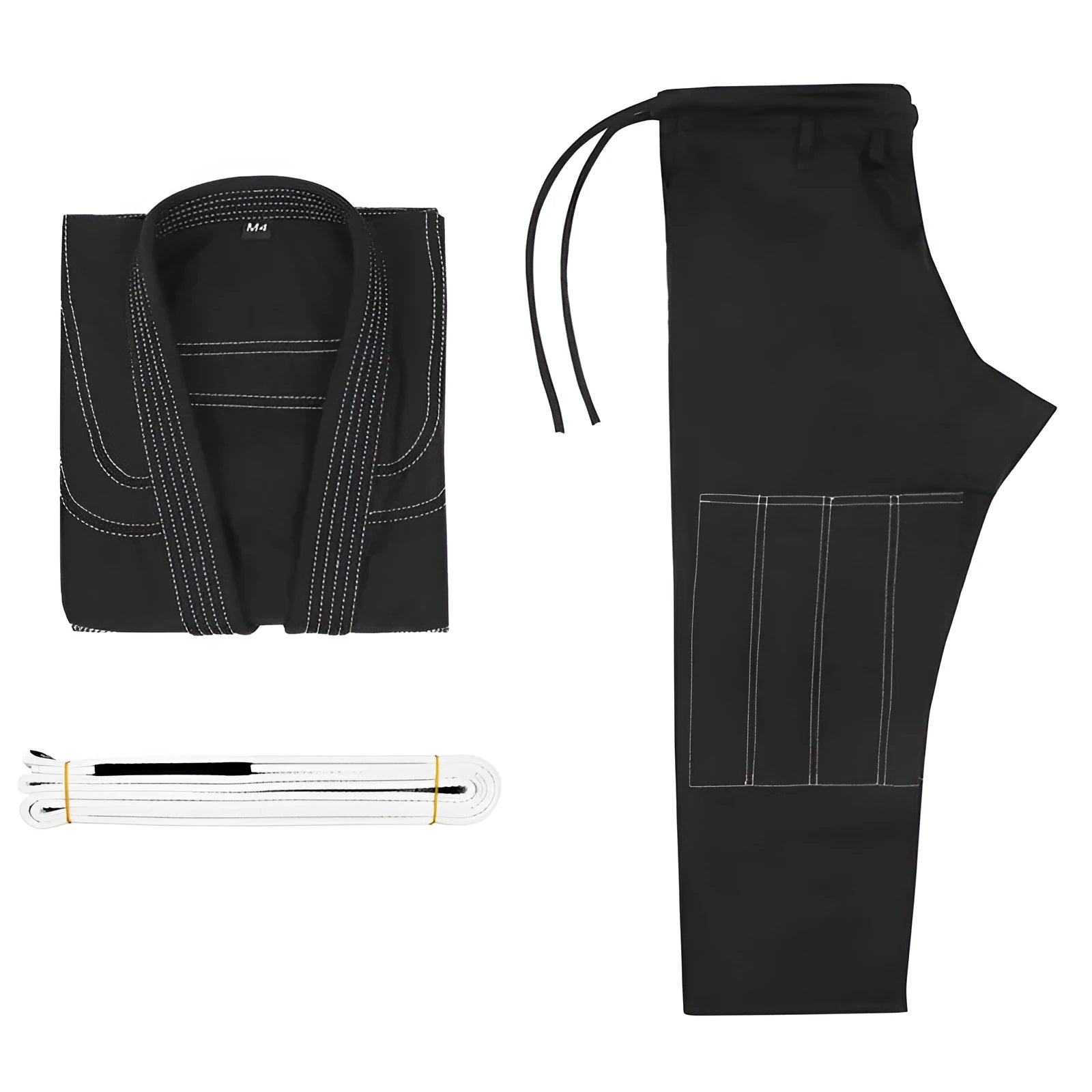 Brazilian Jiu-Jitsu Gi uniform set in cotton blend fabric for martial arts training