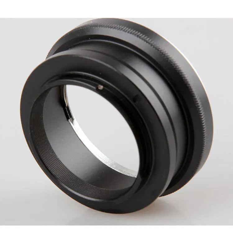 EOS-NEX metal adapter ring in black for mounting Canon EOS lenses on Sony NEX cameras