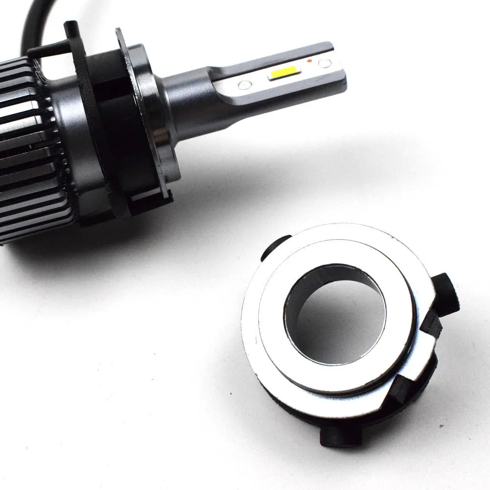 ABS plastic LED headlight mounting bracket for Gerui and Kia vehicles measuring 3.8x3.7x1cm