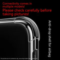 Thickened transparent TPU phone case with airbag corners for Samsung Galaxy models