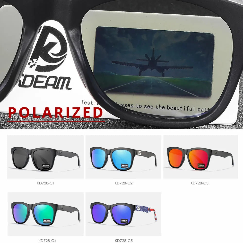 Thickened polarised sunglasses with TAC lenses and PC frame in colour option C2