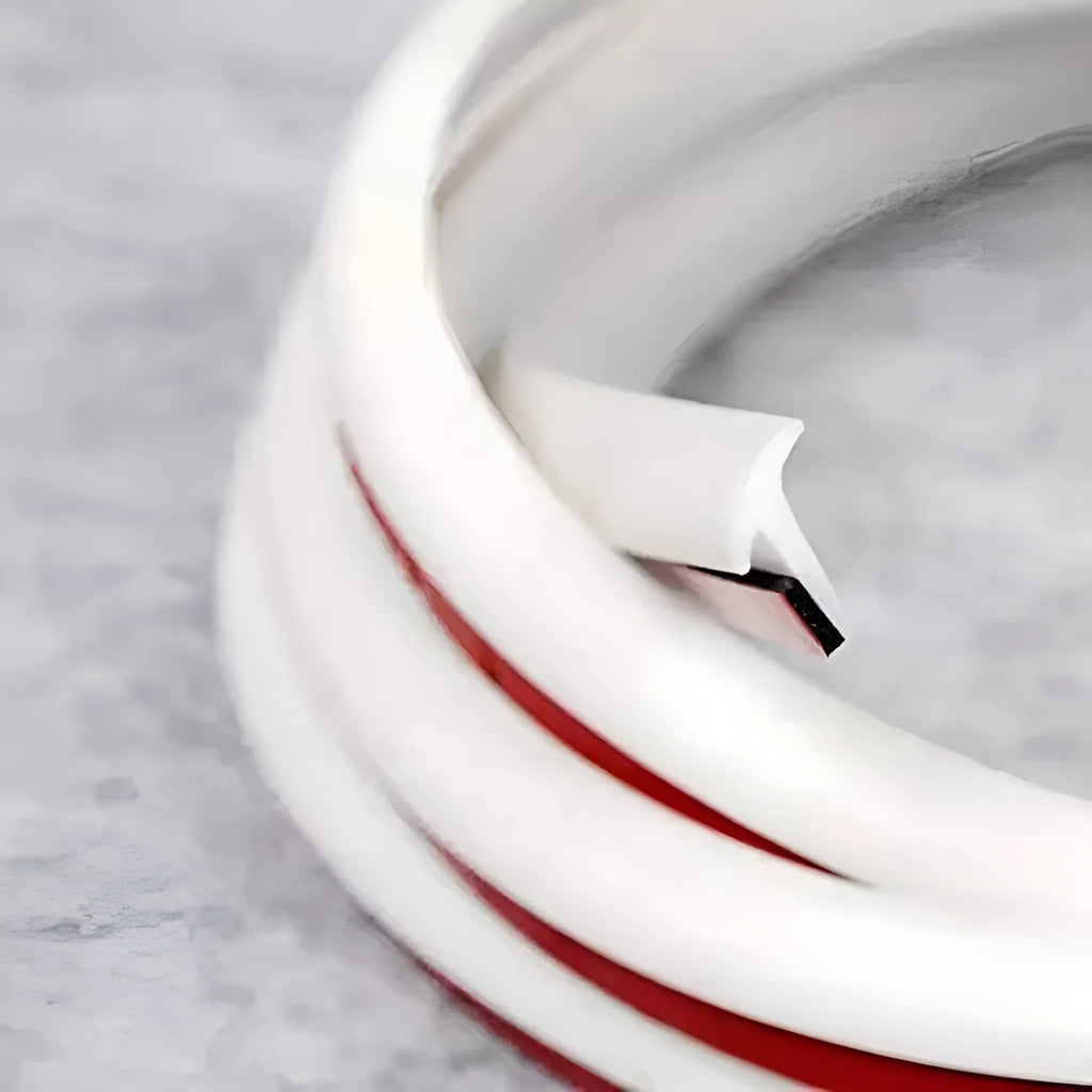 Roll of black TPE universal rubber seal strip for automotive and door gap filling.