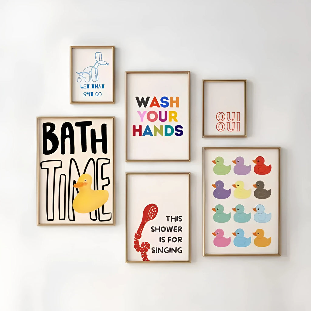 Modern simplicity frameless canvas painting for living room wall decor in one of six available styles.