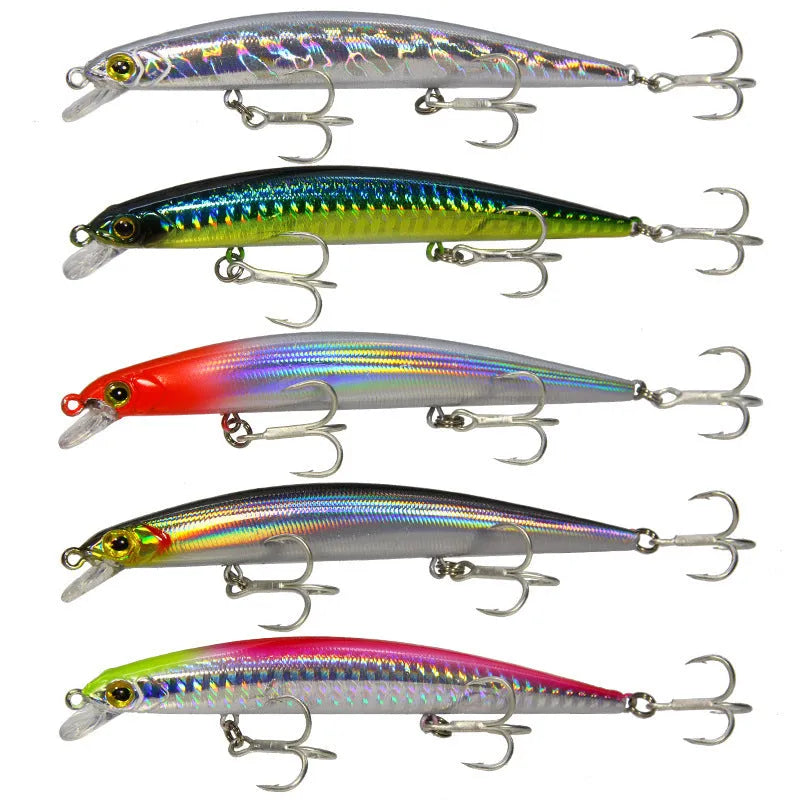 Fishing Lure Weights Bass Fishing Topwater Lure 11g 11.5cm ABS treble hook