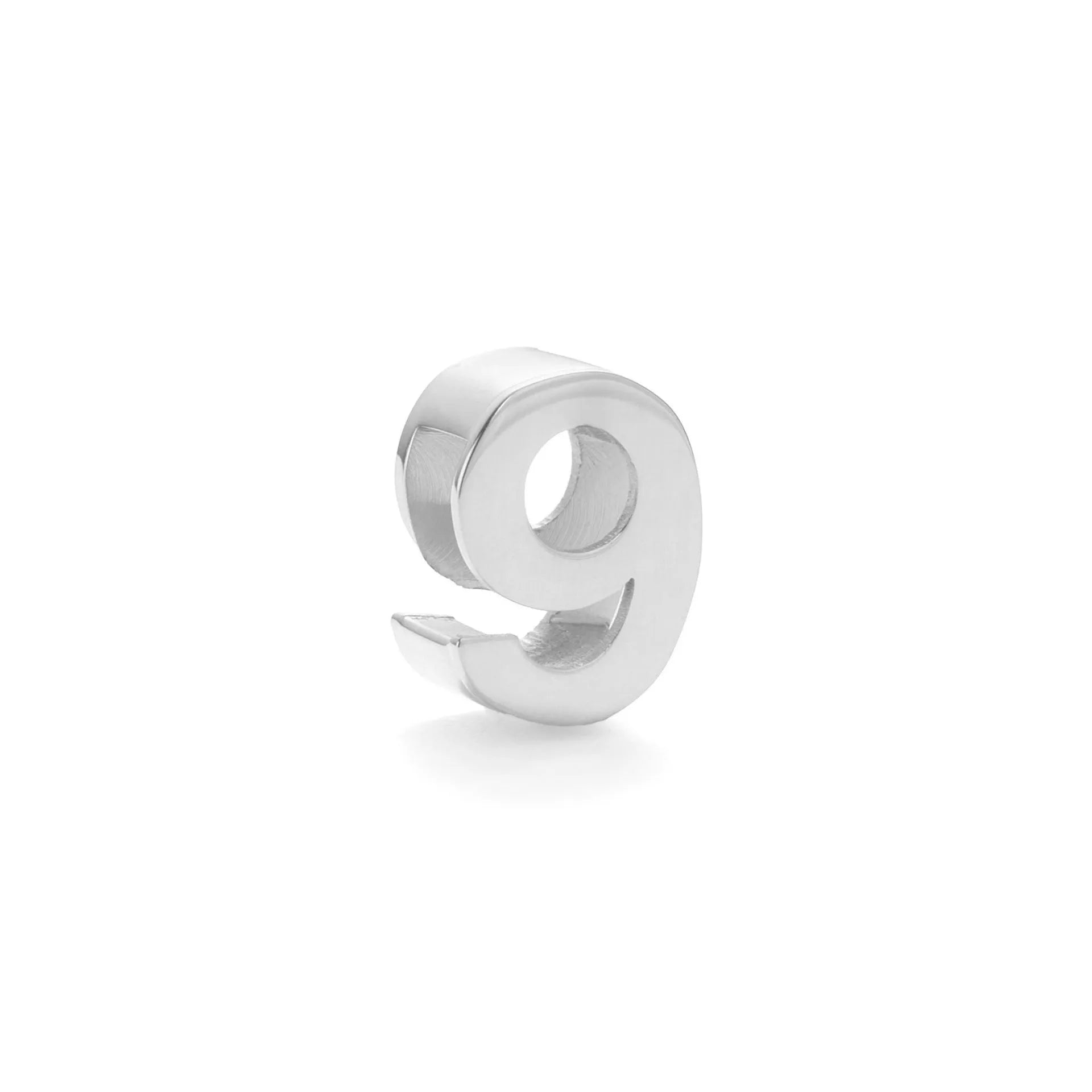 Gold electroplated titanium steel necklace with the letter 'A' pendant on a 40.5cm chain.