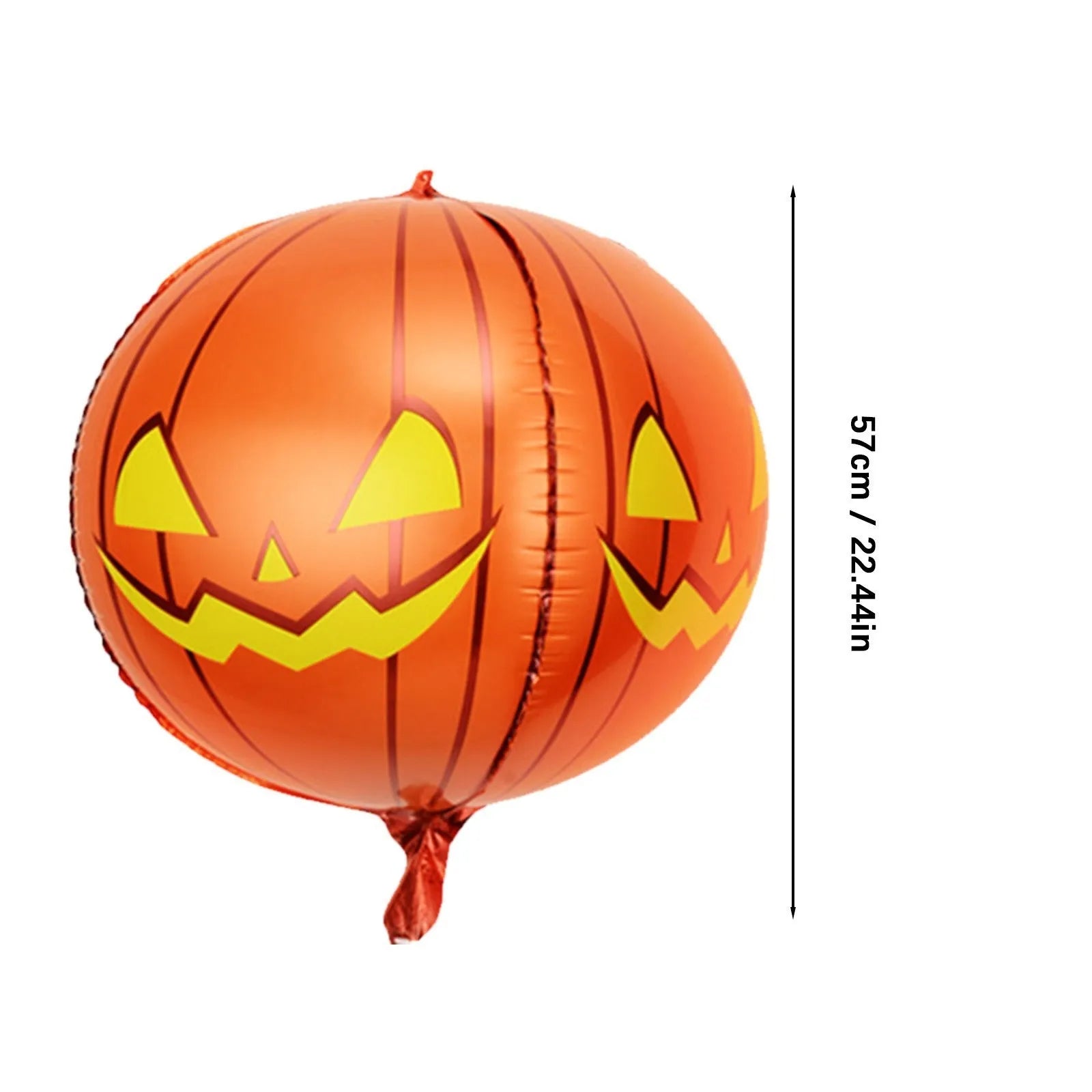 Halloween eyeball balloon inflatable with bloodshot design in green colour