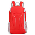 Folding travel backpack in solid colour, vertical square shape, anti-splash Oxford cloth, small unisex backpack