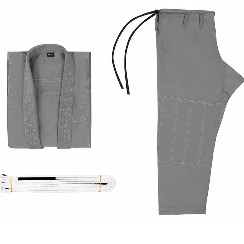 Brazilian Jiu-Jitsu Gi uniform set in cotton blend fabric for martial arts training