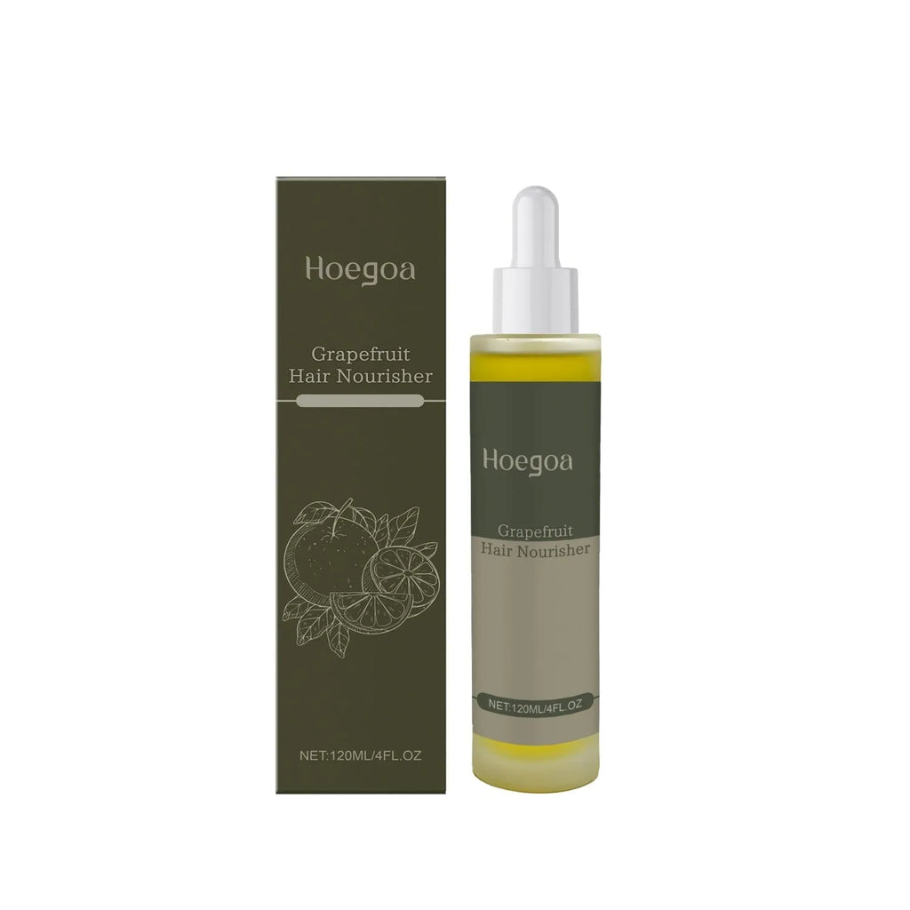 120ml bottle of grapefruit hair conditioner with natural essential oils including ginger and rosemary.