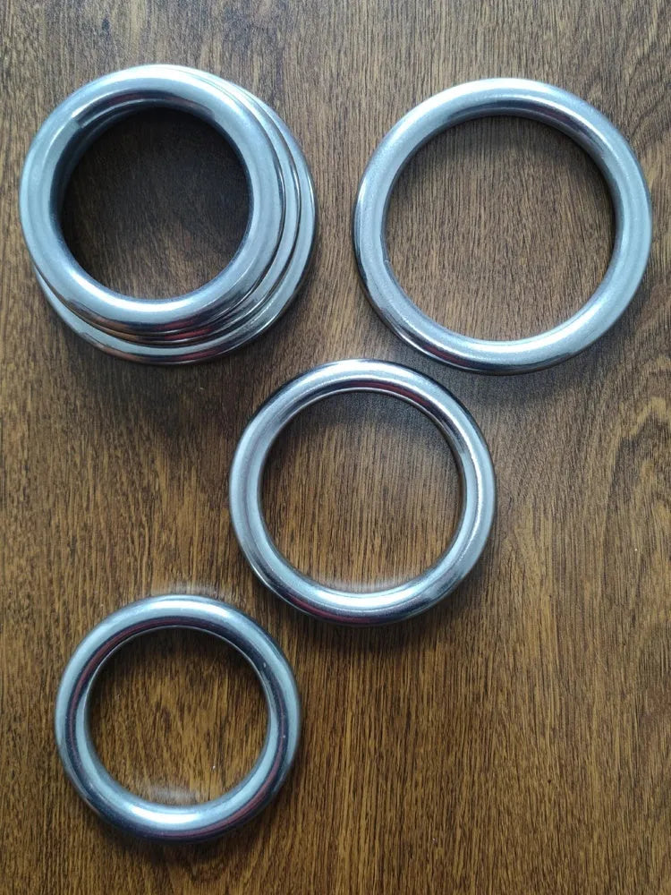 Wing Chun Iron Arm Steel Training Ring in three sizes with electroplated finish