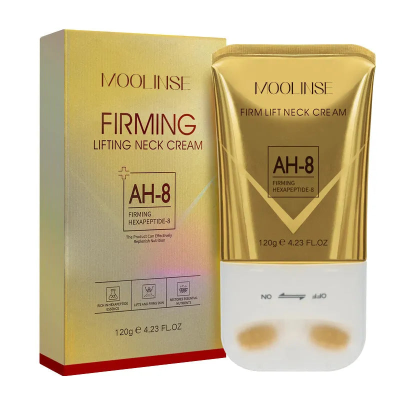 120ml neck roller cream jar with lifting and firming massage formulation for neck care