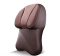 Car memory foam neck pillow with business-style design, Napa perforated cover, in black colour option