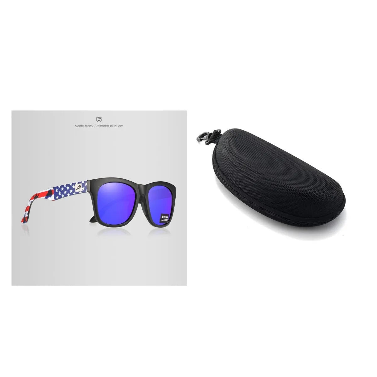 Thickened polarised sunglasses with TAC lenses and PC frame in colour option C2