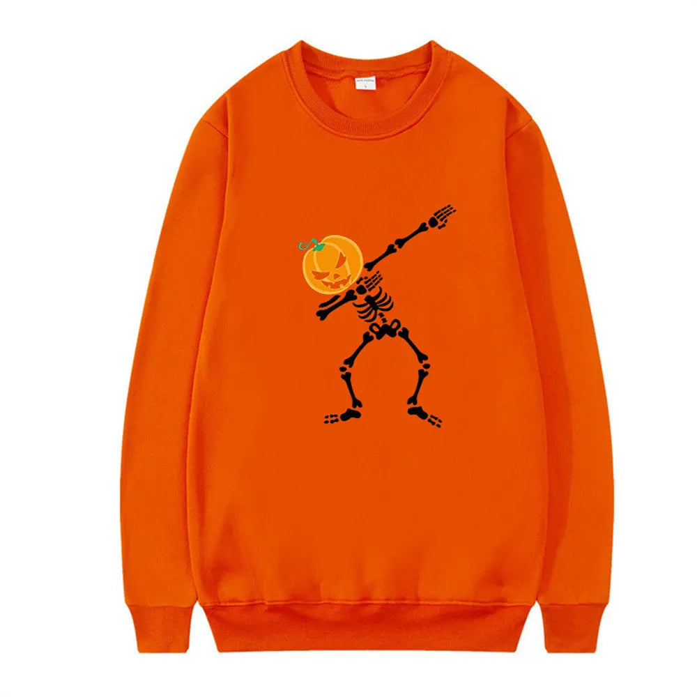 Women's printed cotton crew neck top in black red yellow white orange red colours