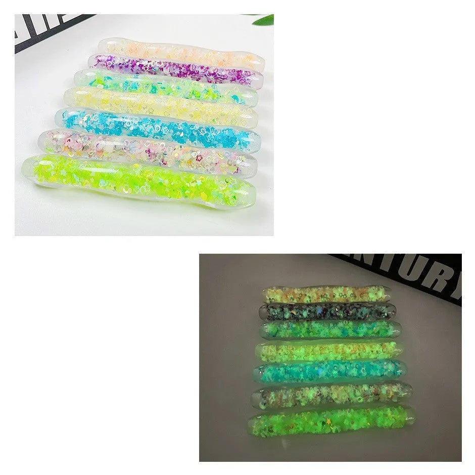 Luminous resin dot drill pen for diamond painting with glow-in-the-dark tip and modern simple style