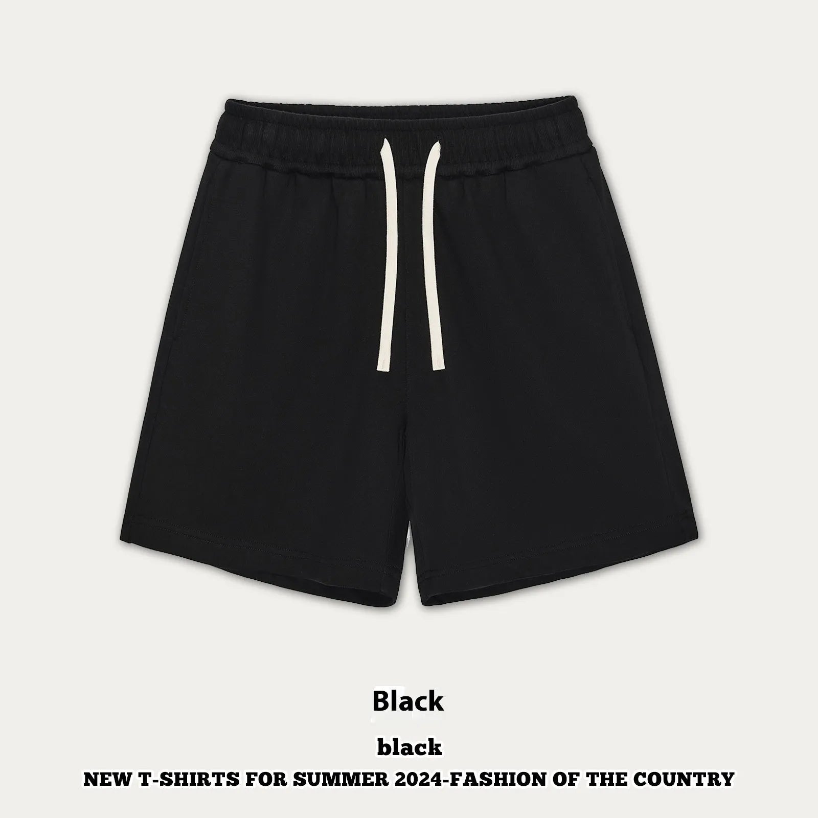 Cotton denim shorts for babies and toddlers in loose-fit casual style with five colour options