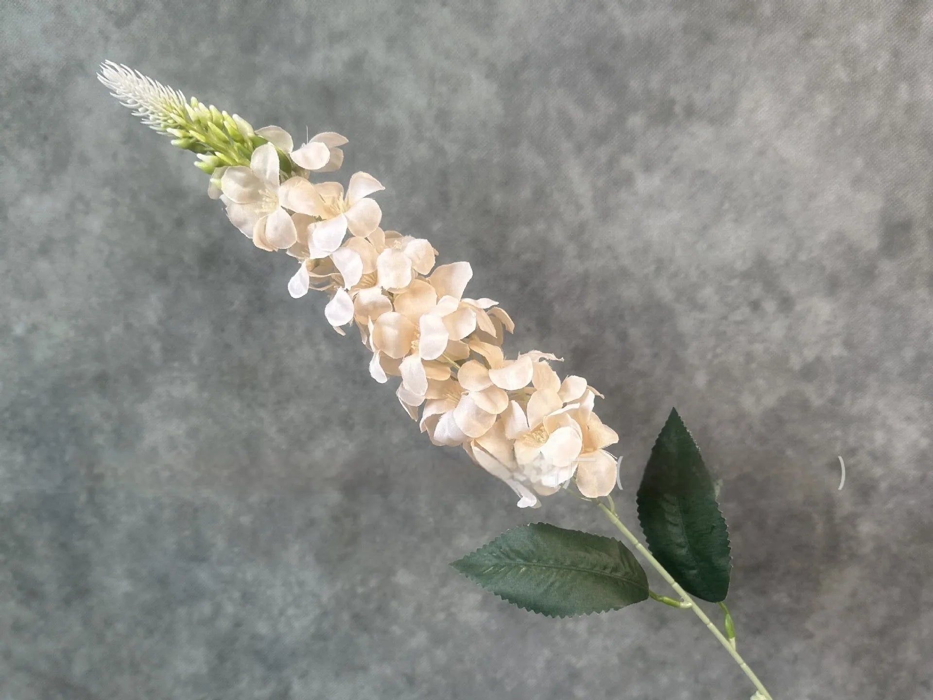 Artificial silk antirrhinum hyacinth stem 72cm, flower part 25cm, multiple colour options for decoration
