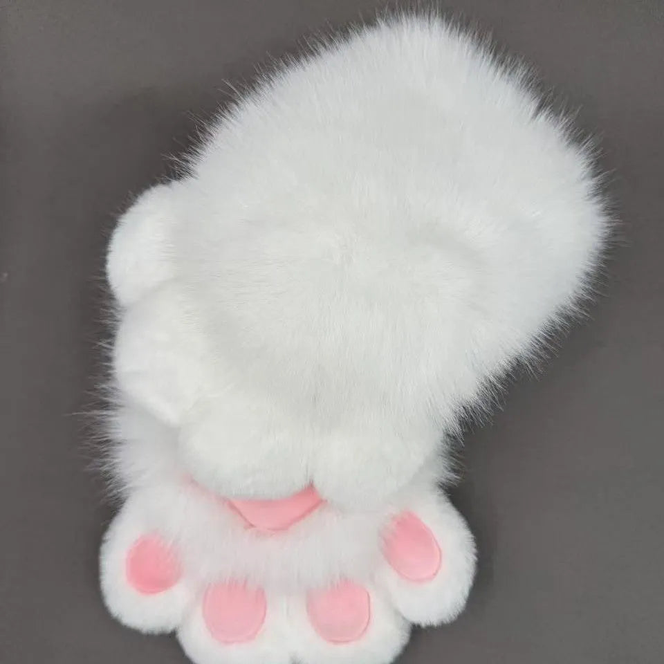 Colourful animal claw cosplay gloves in nylon material showing multiple colour options