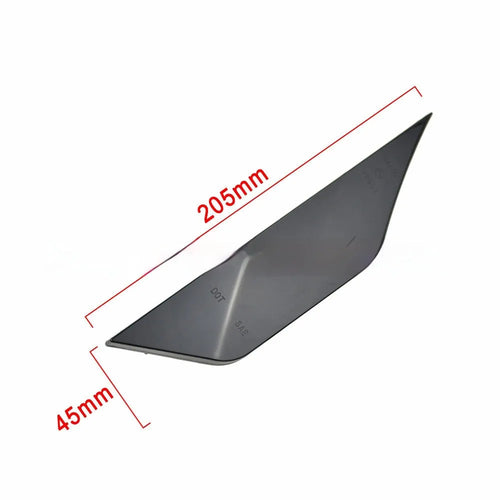 Black shell flowing water style side fender light for Honda Civic 10th Gen Sedan 2016-2018 with yellow LED