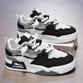 Men's low-top white board shoes with soft rubber sole in multiple colour options