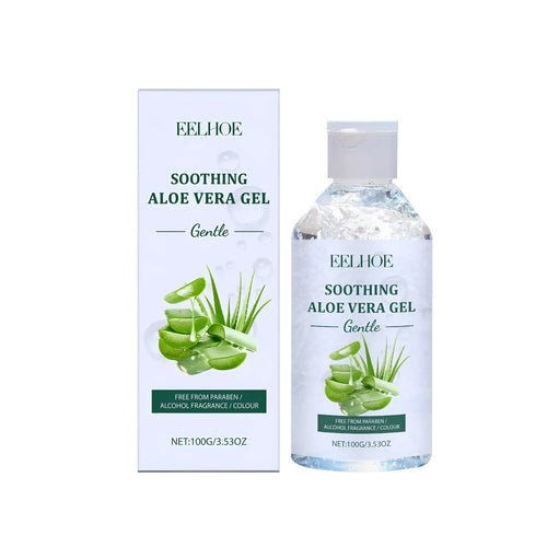 100g tube of aloe vera gel with glycerin and sodium hyaluronate for skin moisturising