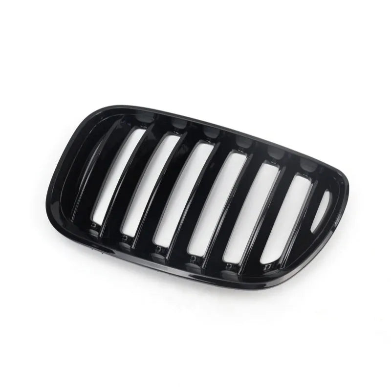 Bright Black ABS plastic front centre grille set for BMW X5 E53 2000-2003 model