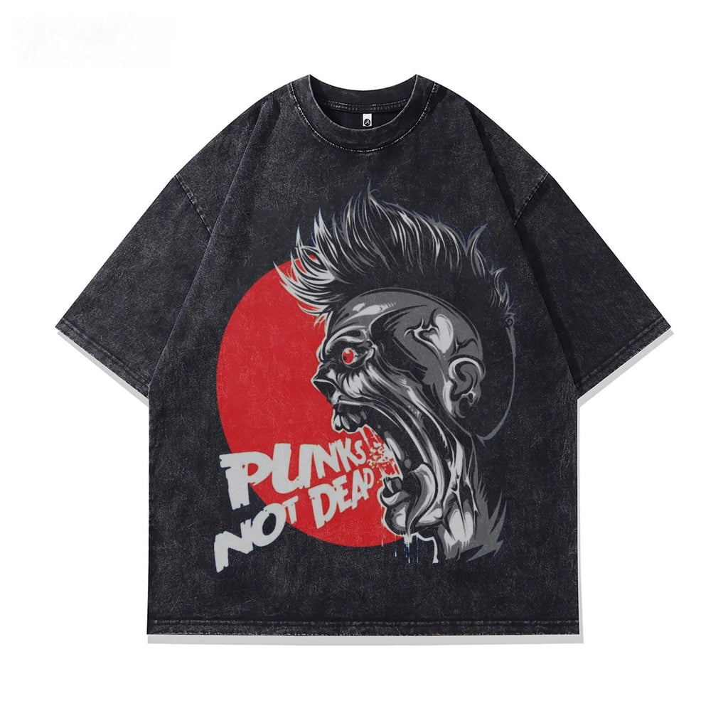 Men's short sleeve t-shirt with character pattern print in pure cotton loose fit